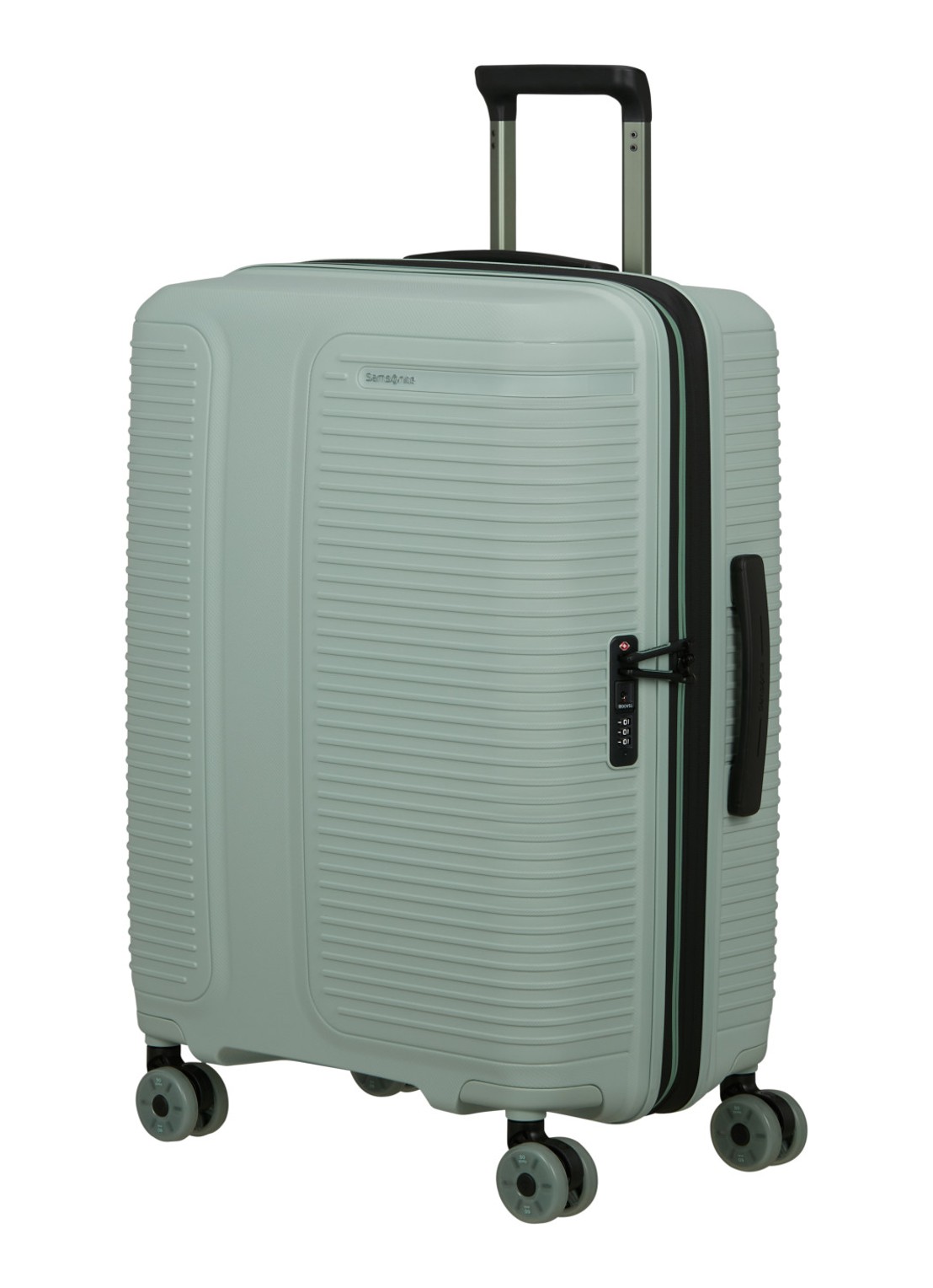 Samsonite Prodiver vergrootbare spinner 69 cm - achterkant 5 lindegroen