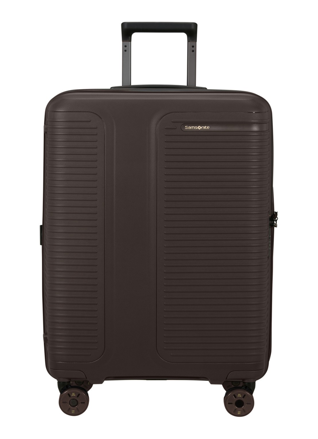 Samsonite Prodiver vergrootbare spinner 69 cm - voorkant 2 donkerbruin