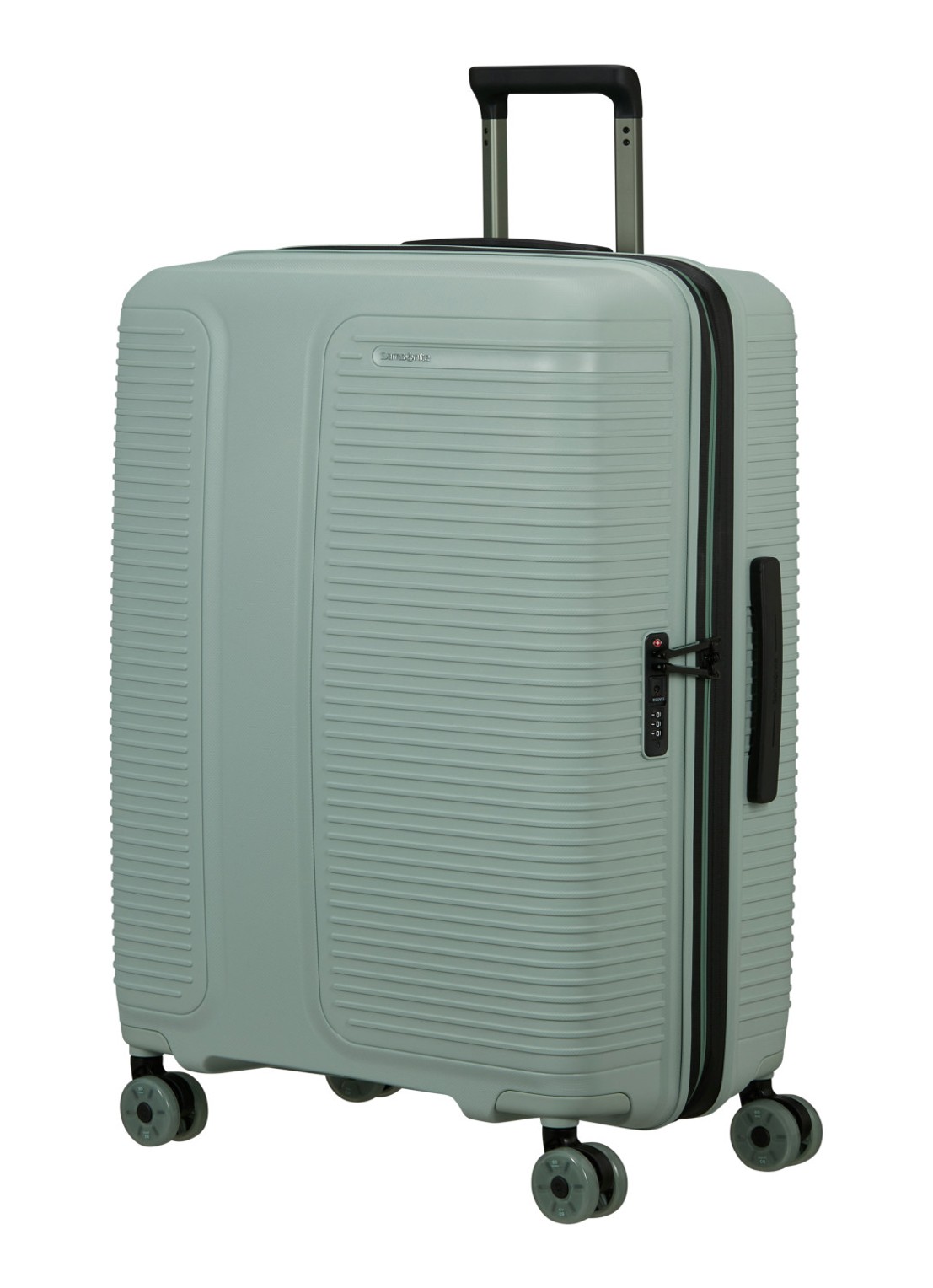Samsonite Prodiver vergrootbare spinner 75 cm - voorkant 2 lindegroen