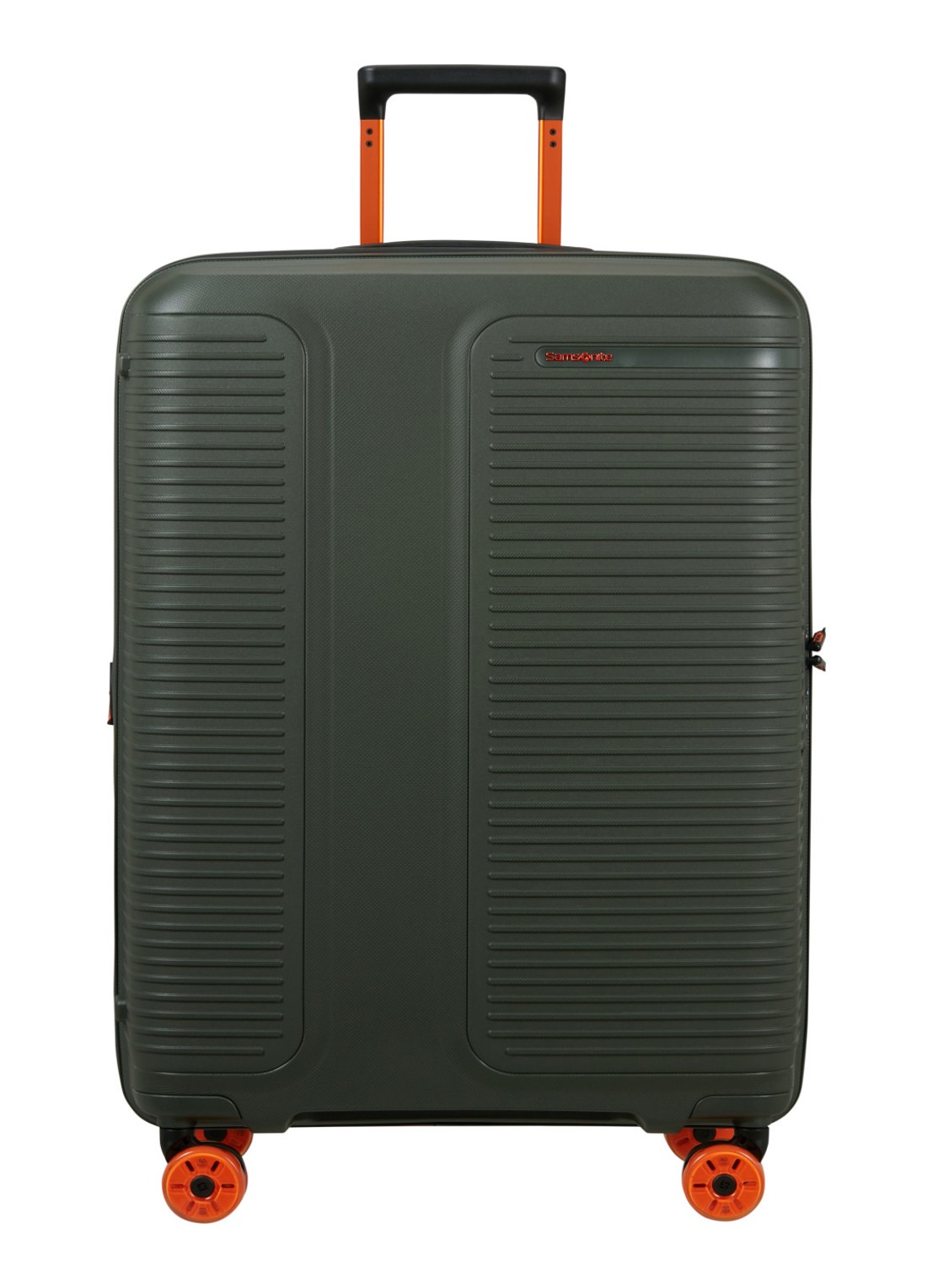 Samsonite Prodiver vergrootbare spinner 75 cm - voorkant mosgroen