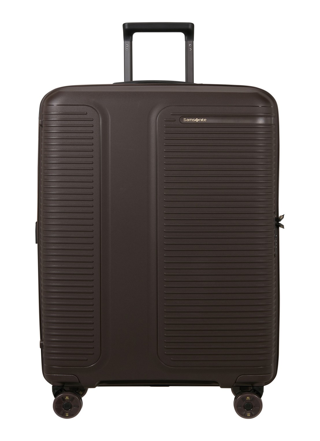 Samsonite Prodiver vergrootbare spinner 75 cm - voorkant 2 donkerbruin