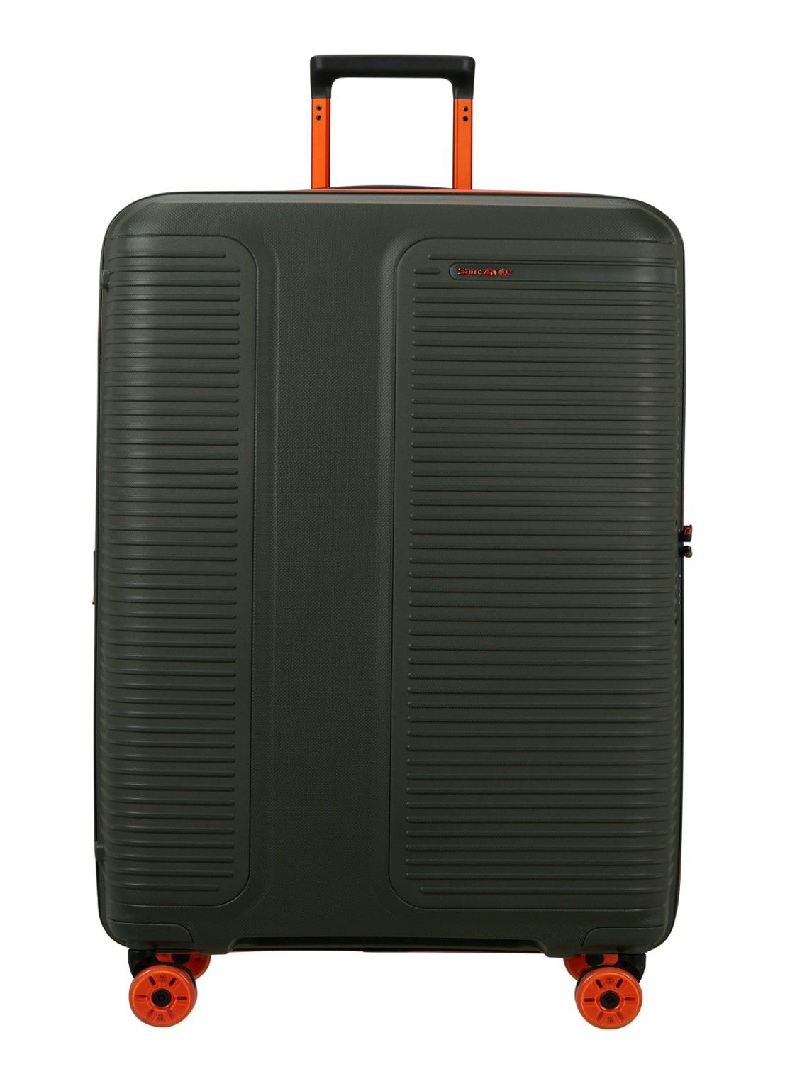 Samsonite Prodiver vergrootbare spinner 81 cm - voorkant mosgroen