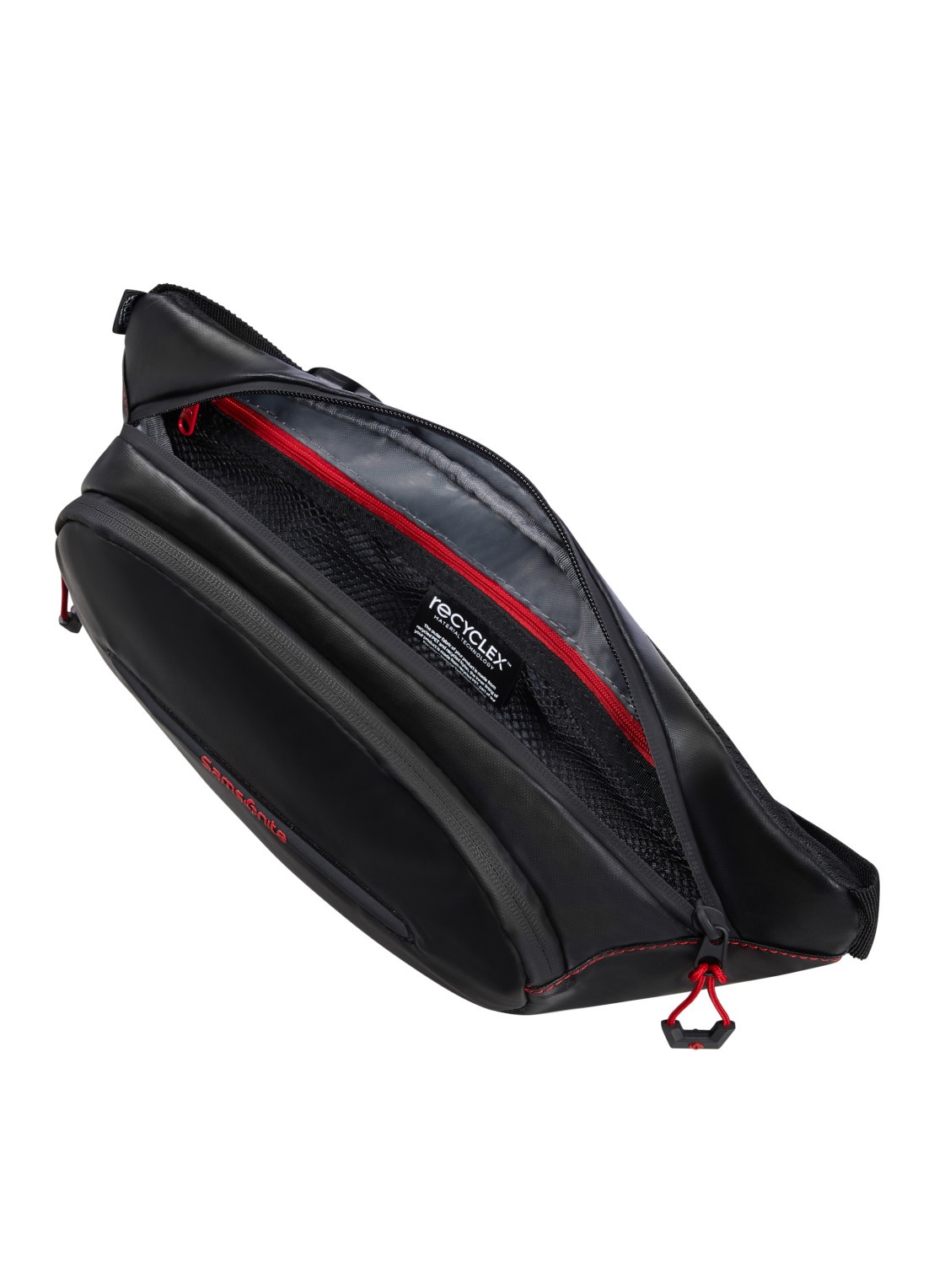 Samsonite Prodiver waterafstotende heuptas met logo - detail 3 zwart