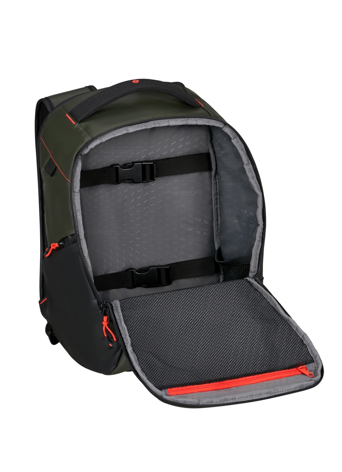 Samsonite Prodiver XS laptop rugzak  - detail climbing ivy