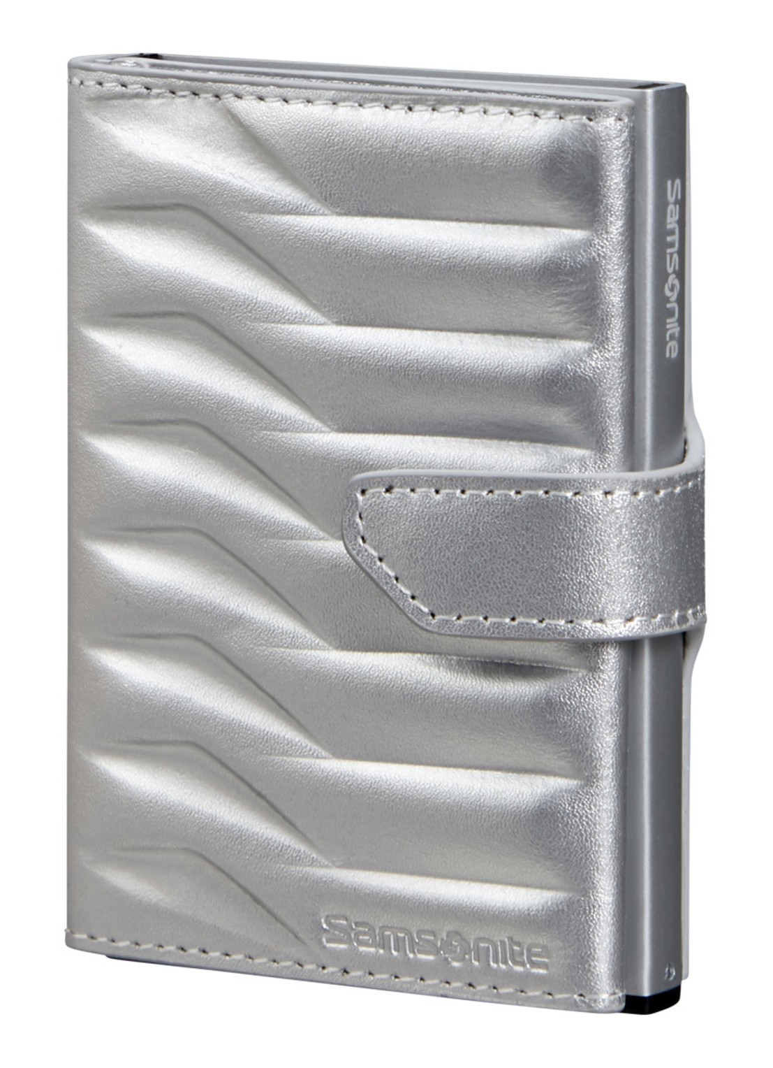 Samsonite Proxis pasjeshouder met metallic finish - detail 4 zilver