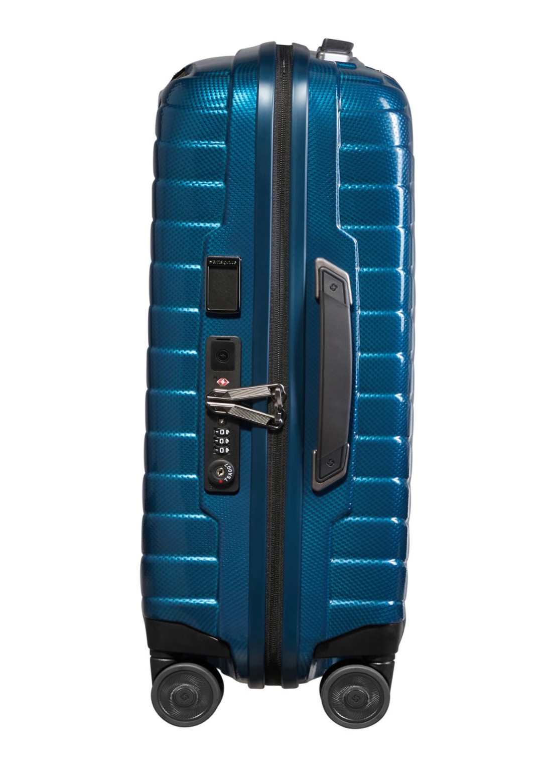 Samsonite Proxis spinner 55 cm - detail 4 petrolgroen