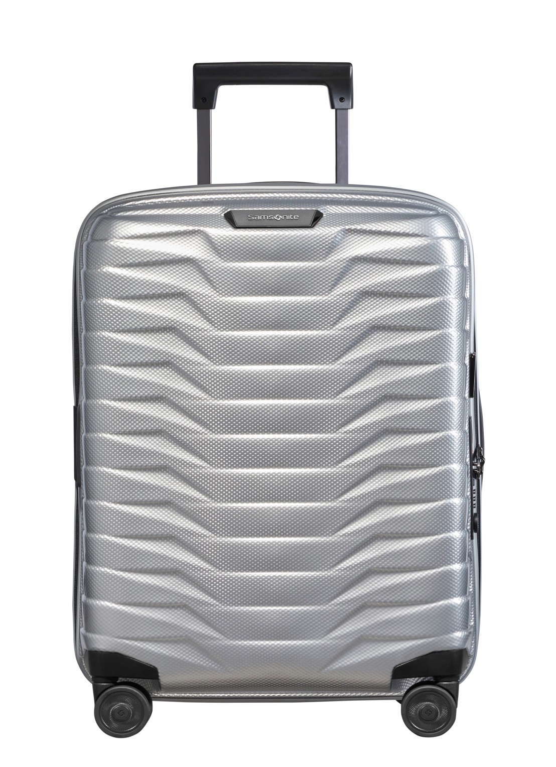 Samsonite Proxis spinner 55 cm - voorkant 2 zilver