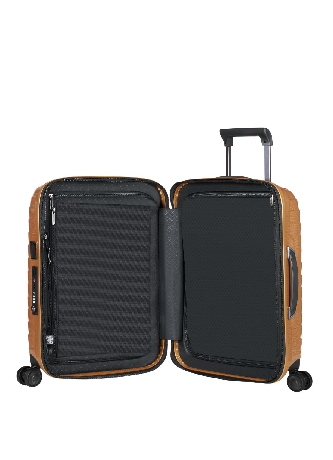 Samsonite Proxis spinner 55 cm  - detail 5 okergeel