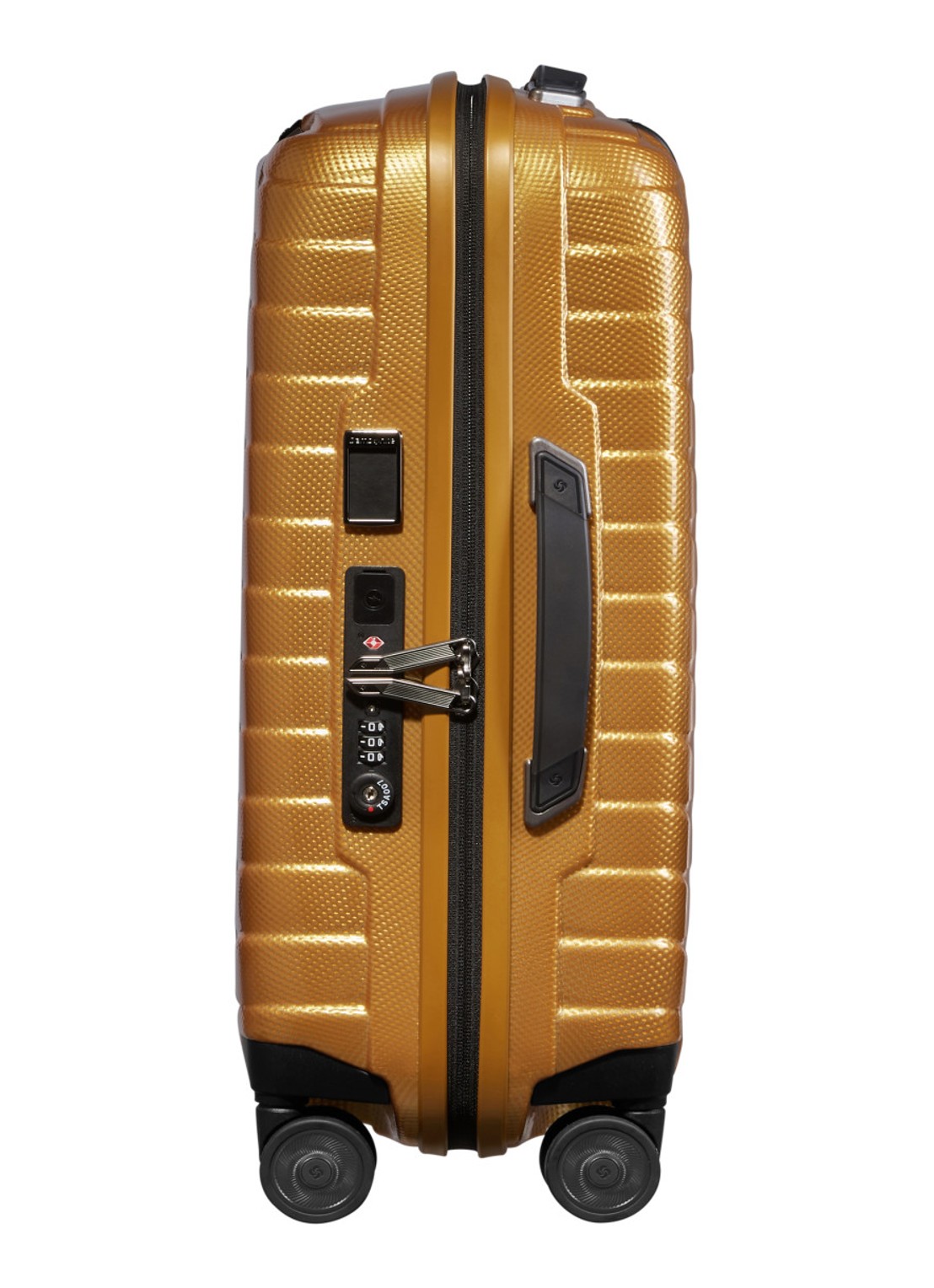 Samsonite Proxis spinner 55 cm  - detail 6 okergeel