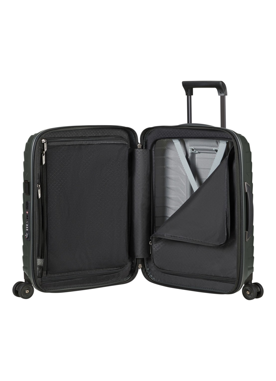Samsonite Proxis spinner 55 cm  - detail 4 bronsgroen