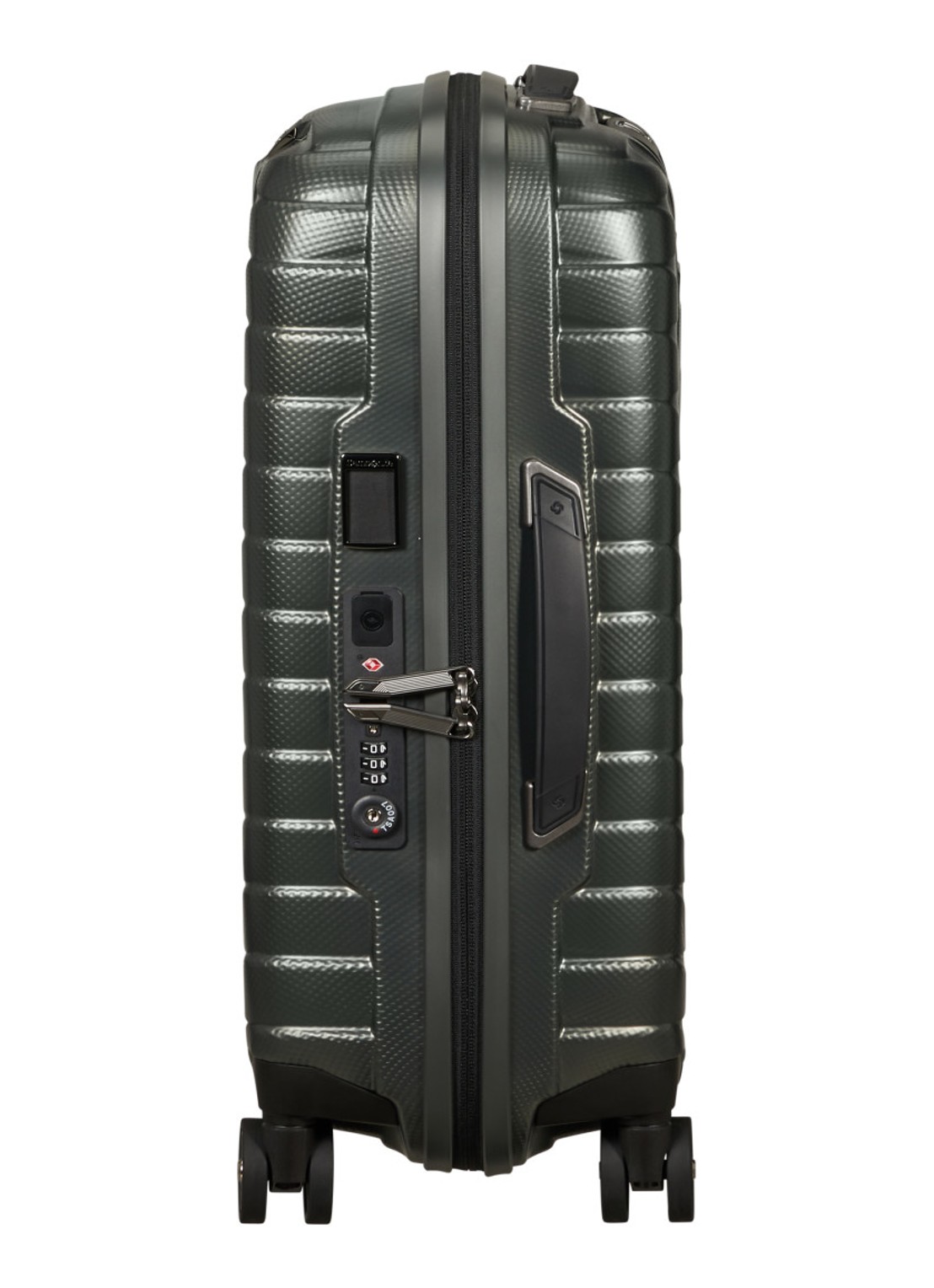 Samsonite Proxis spinner 55 cm  - detail 5 bronsgroen