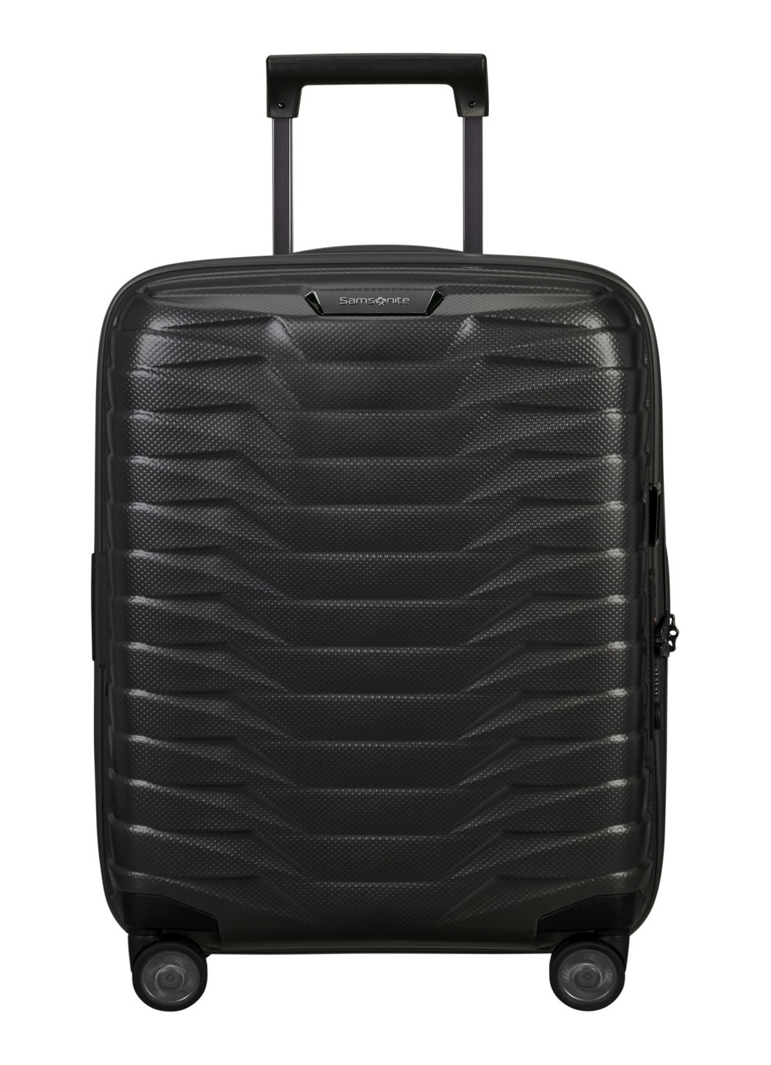 Samsonite Proxis spinner 55 cm  - voorkant antraciet