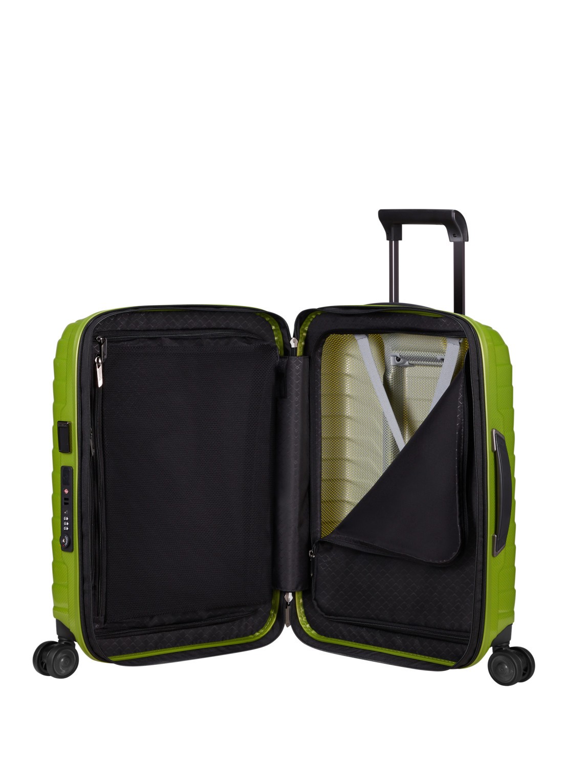 Samsonite Proxis spinner 55 cm  - detail 2 lime