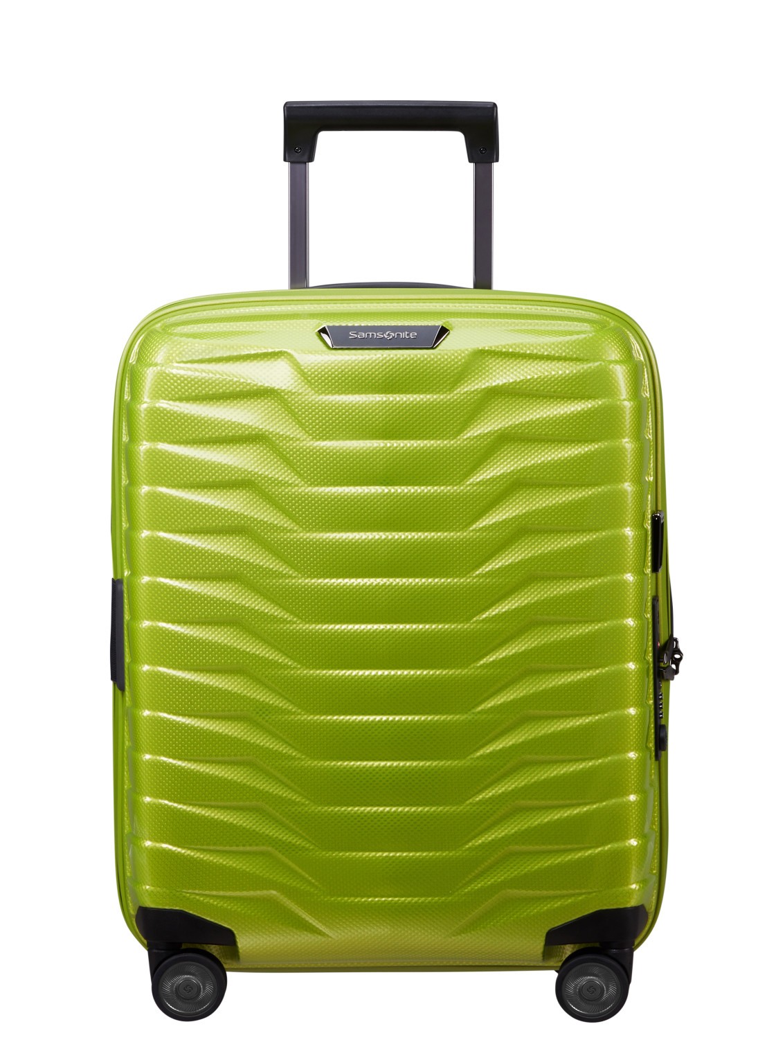 Samsonite Proxis spinner 55 cm  - voorkant 5 lime