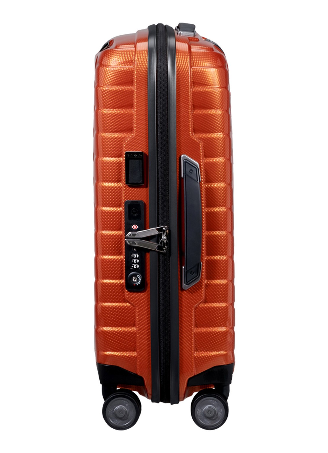 Samsonite Proxis spinner 55 cm  - detail 5 oranjerood