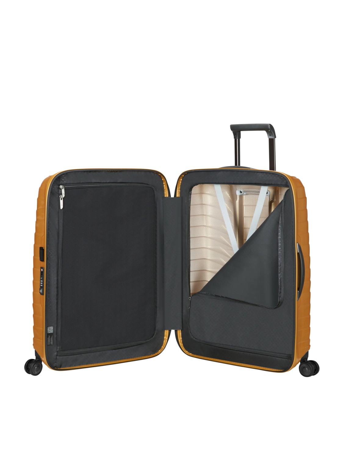 Samsonite Proxis spinner 69 cm  - detail goud