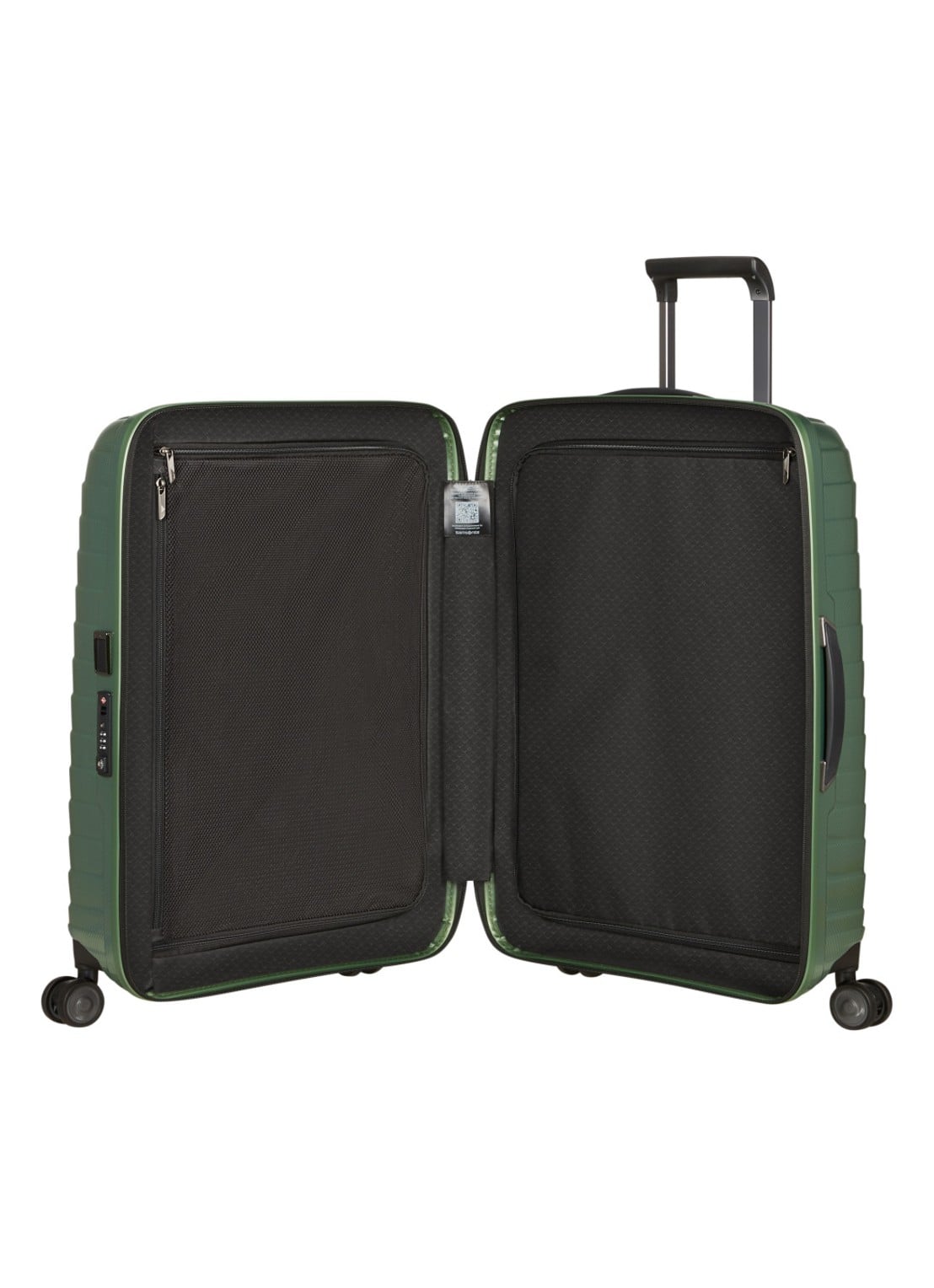 Samsonite Proxis spinner 69 cm - achterkant 5 groen