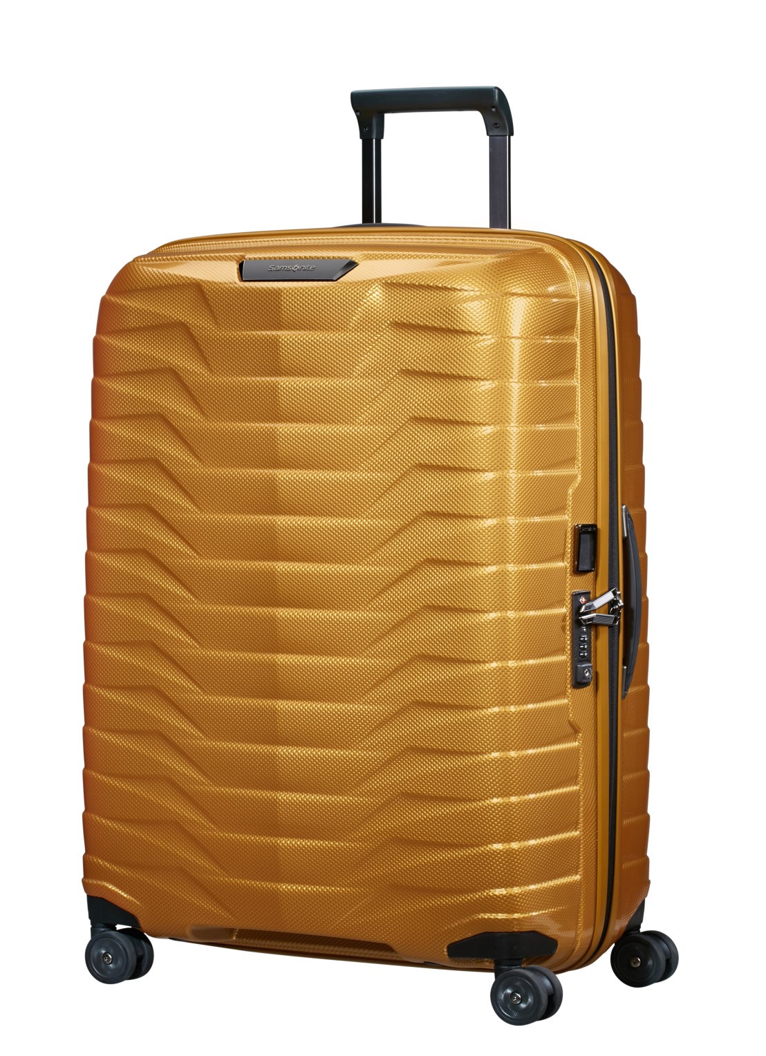 Samsonite Proxis spinner 75 cm  - voorkant 2 goud
