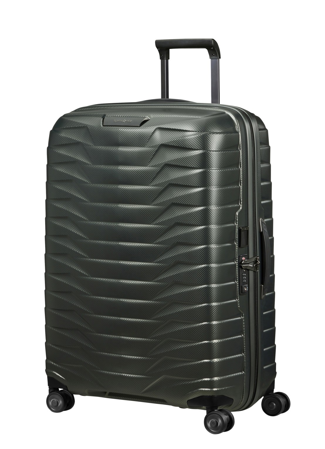 Samsonite Proxis spinner 75 cm - voorkant 5 antraciet