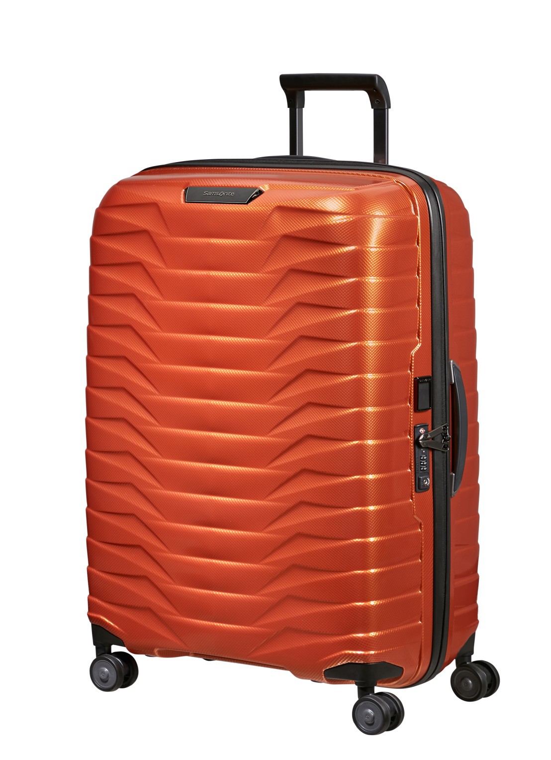 Samsonite Proxis spinner 75 cm  - voorkant 2 rood
