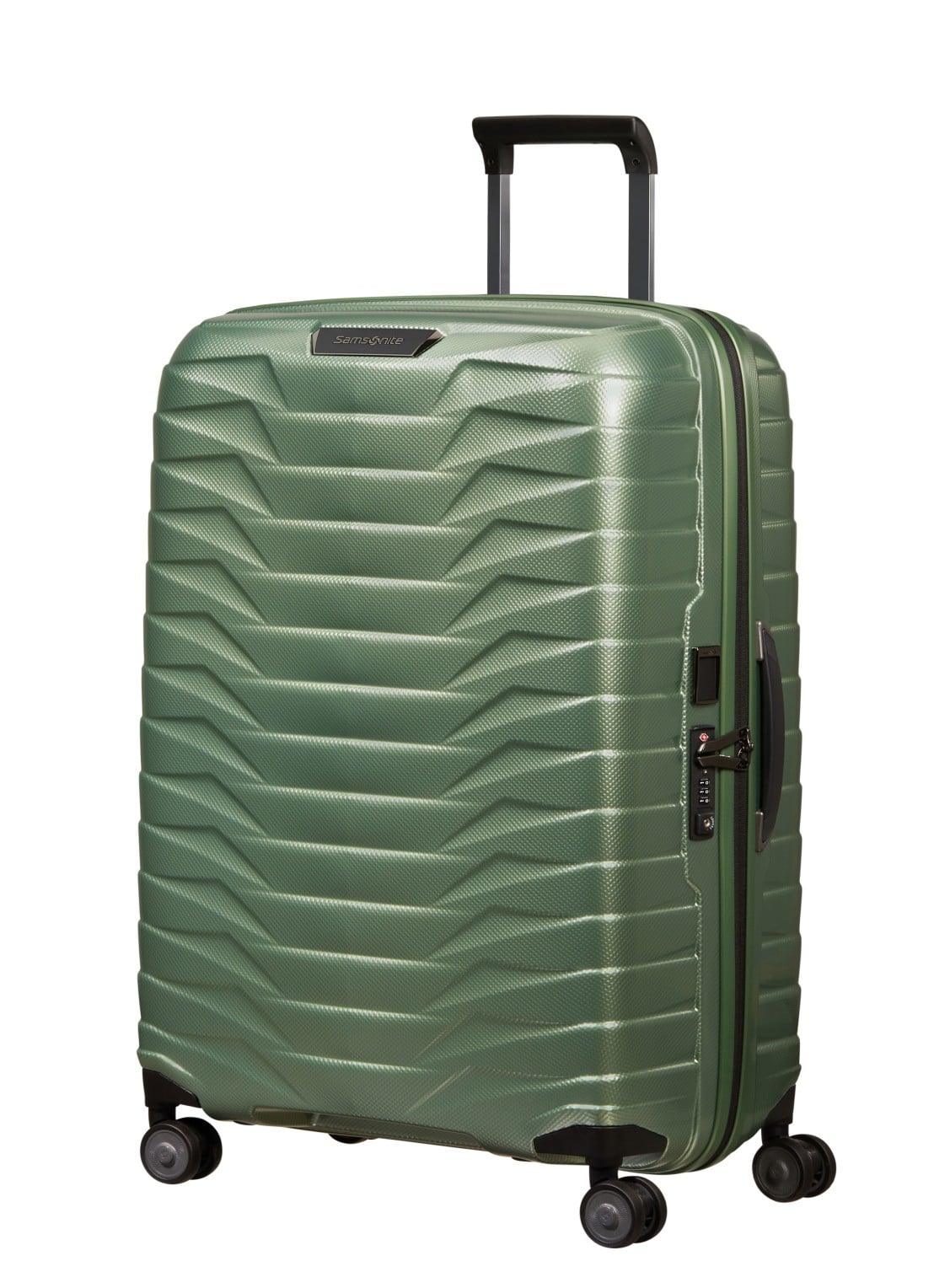 Samsonite Proxis spinner 75 cm - voorkant 4 groen