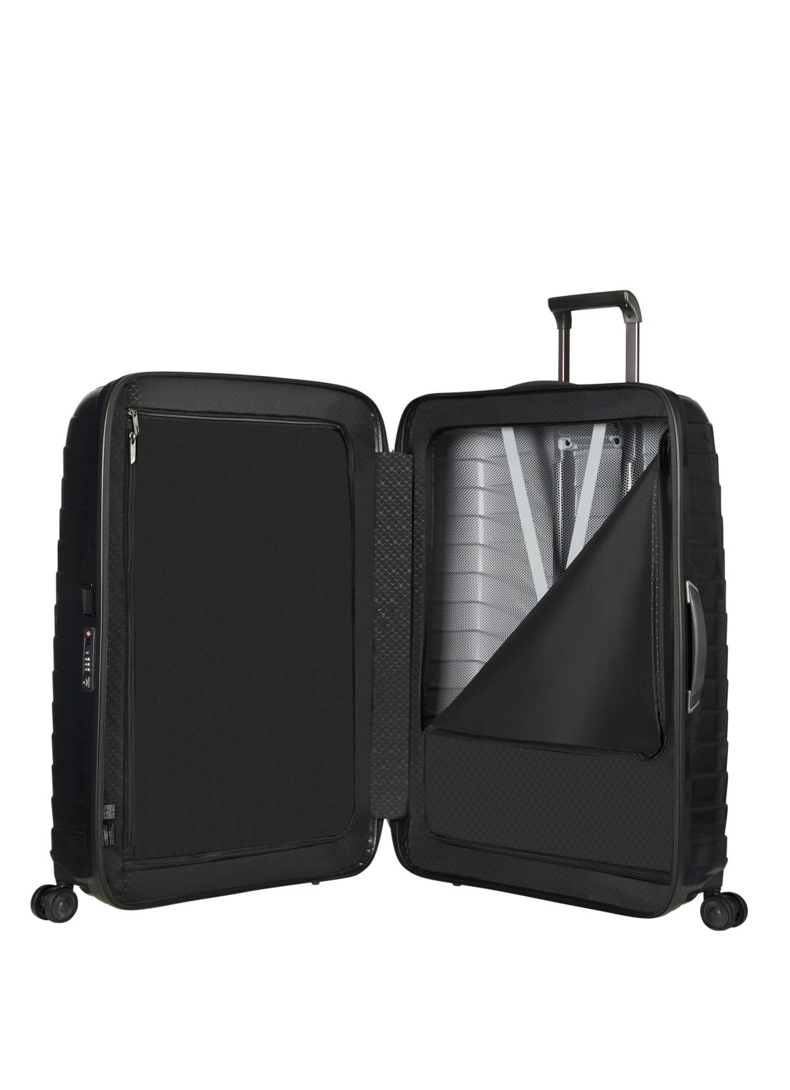 Samsonite Proxis spinner 81 cm  - detail 4 zwart