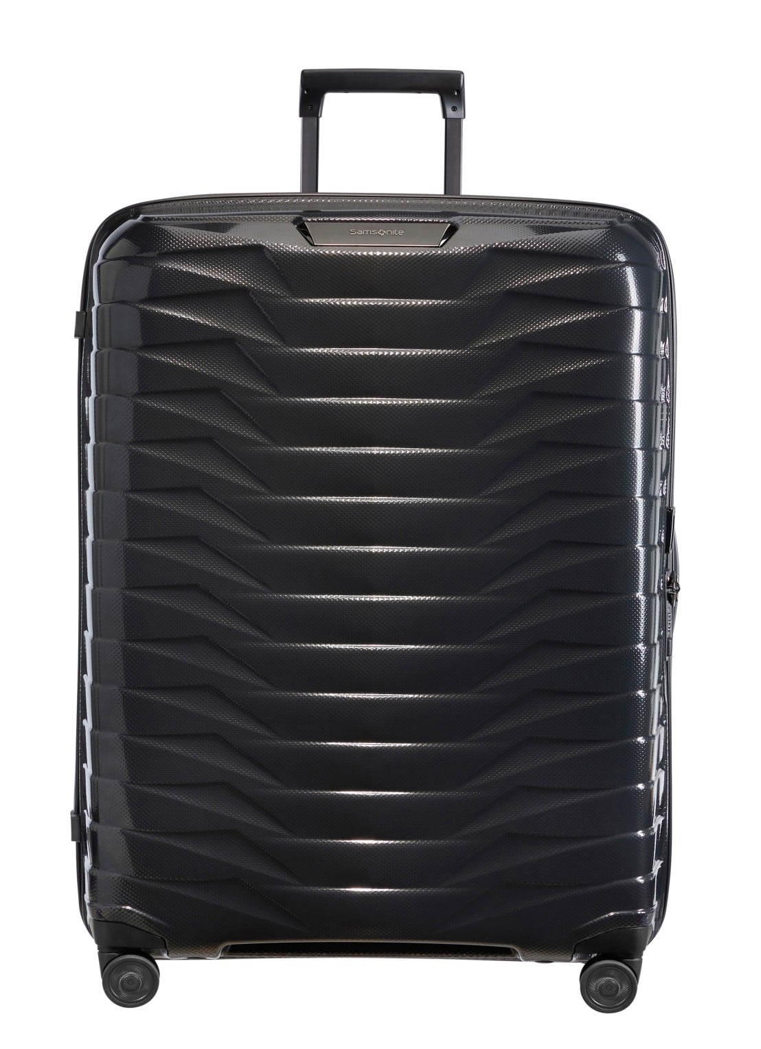 Samsonite Proxis spinner 81 cm  - voorkant 2 zwart