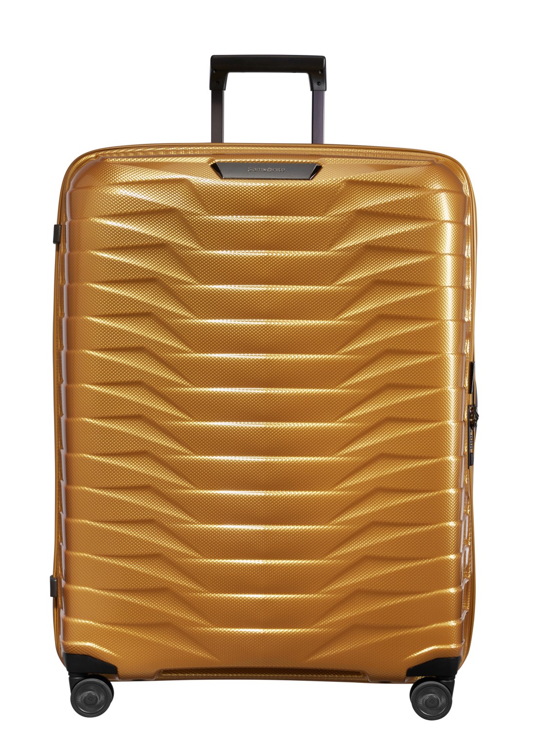 Samsonite Proxis spinner 81 cm  - voorkant goud