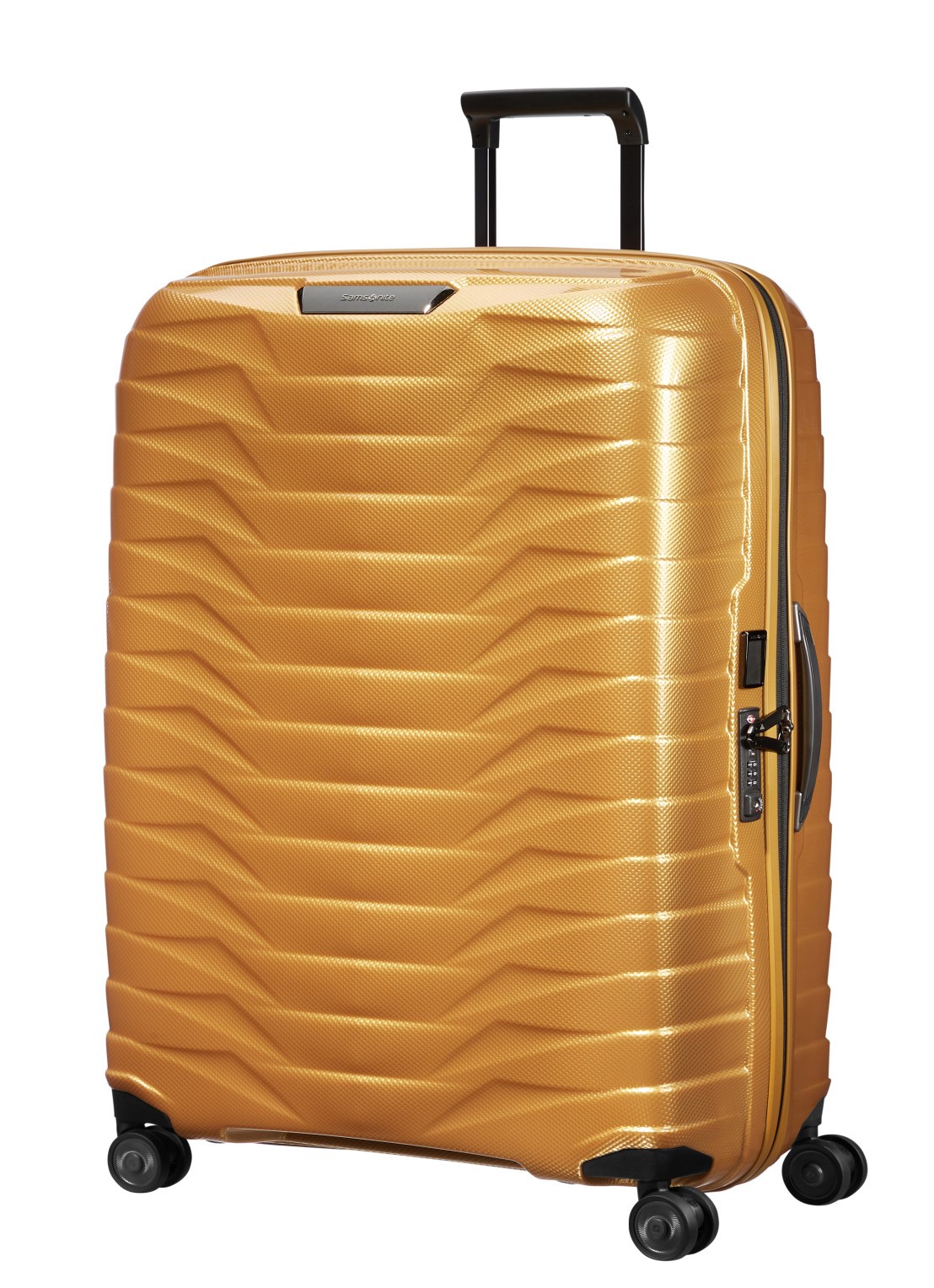 Samsonite Proxis spinner 81 cm  - voorkant 2 goud
