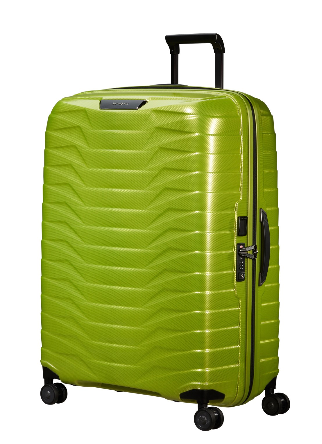 Samsonite Proxis spinner 81 cm - voorkant 2 lime