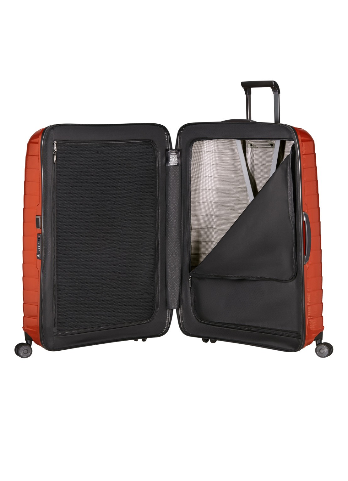 Samsonite Proxis spinner 81 cm  - achterkant rood