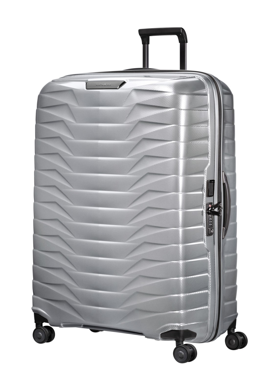 Samsonite Proxis spinner 86 cm - voorkant 3 zilver