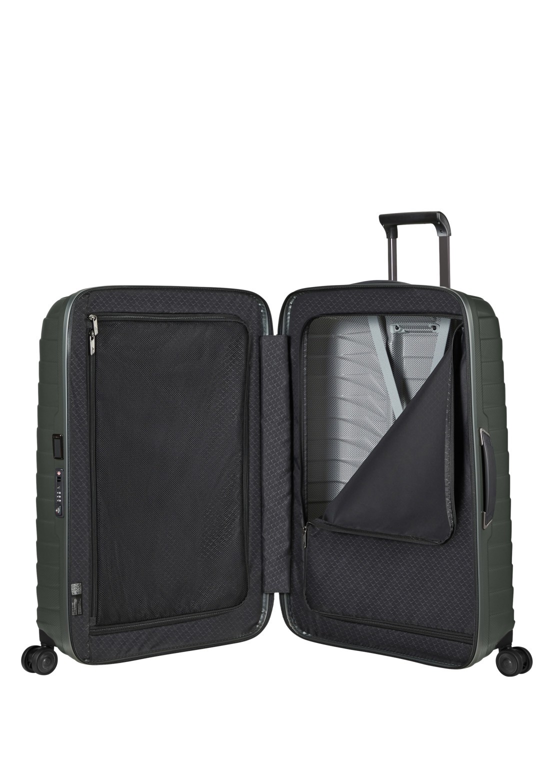 Samsonite Proxis spinner 86 cm - detail 2 donkergrijs