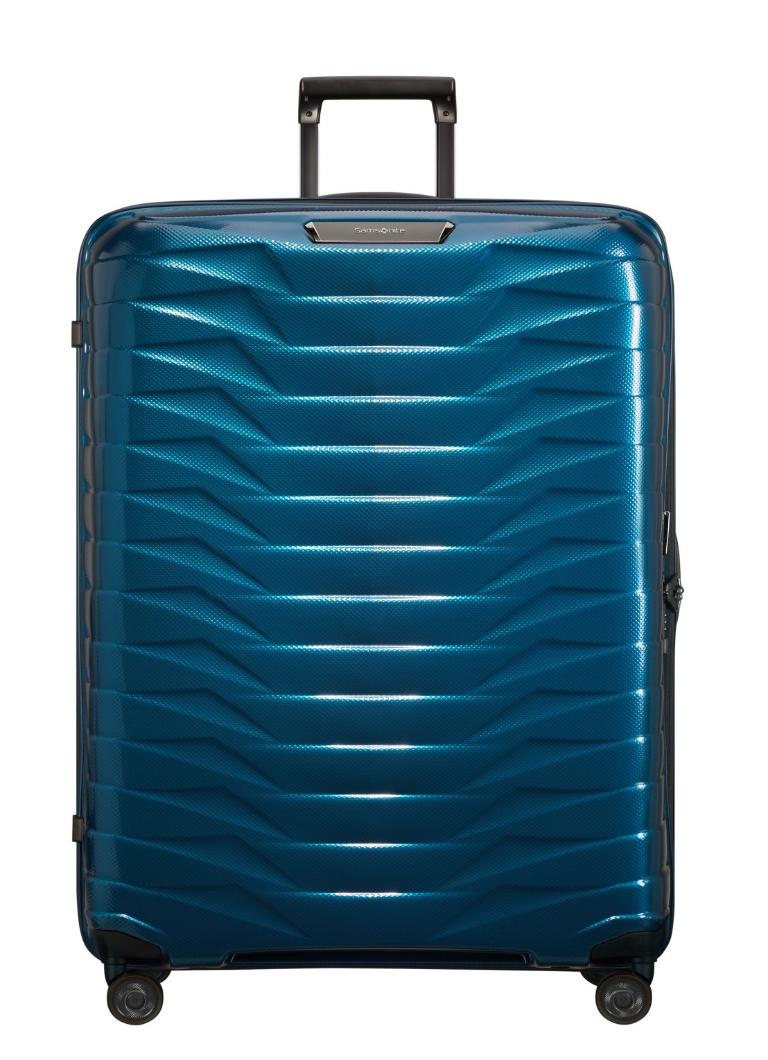 Samsonite Proxis spinner 86 cm - voorkant petrol