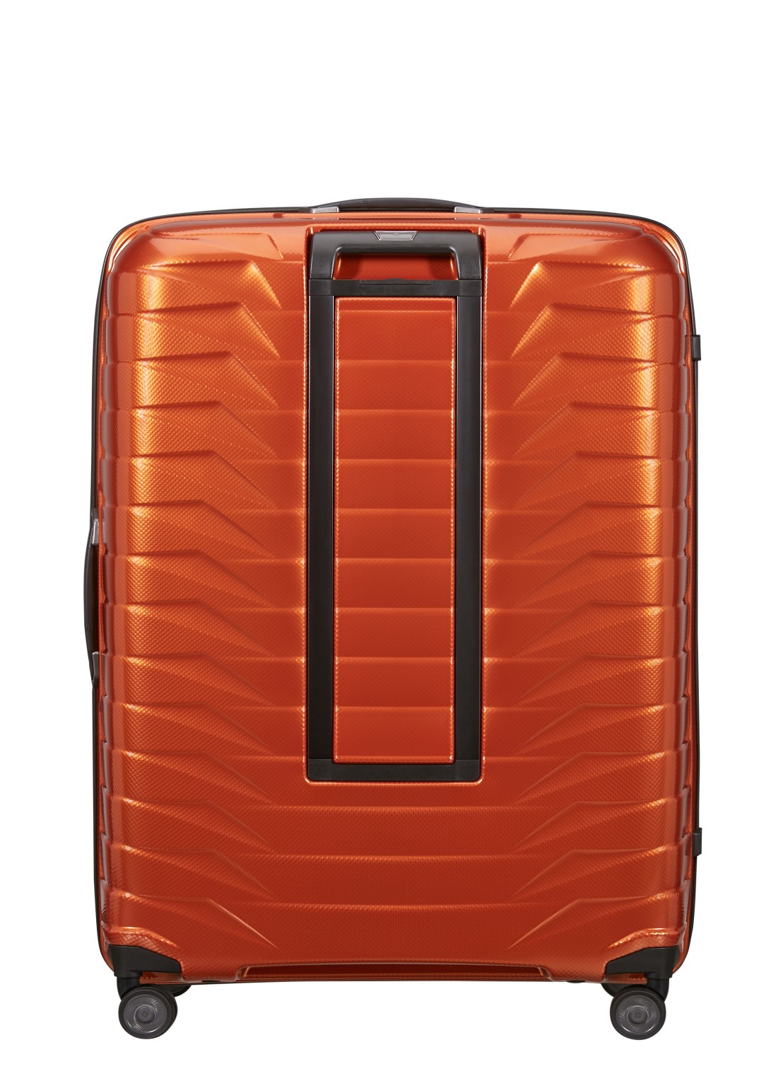 Samsonite Proxis spinner 86 cm  - achterkant 3 oranjerood