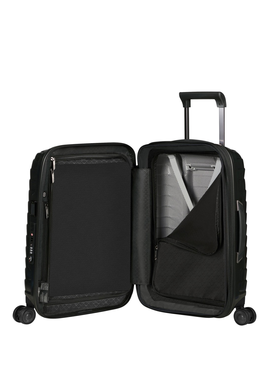 Samsonite Proxis uitbreidbare spinner 55 cm - detail 4 zwart