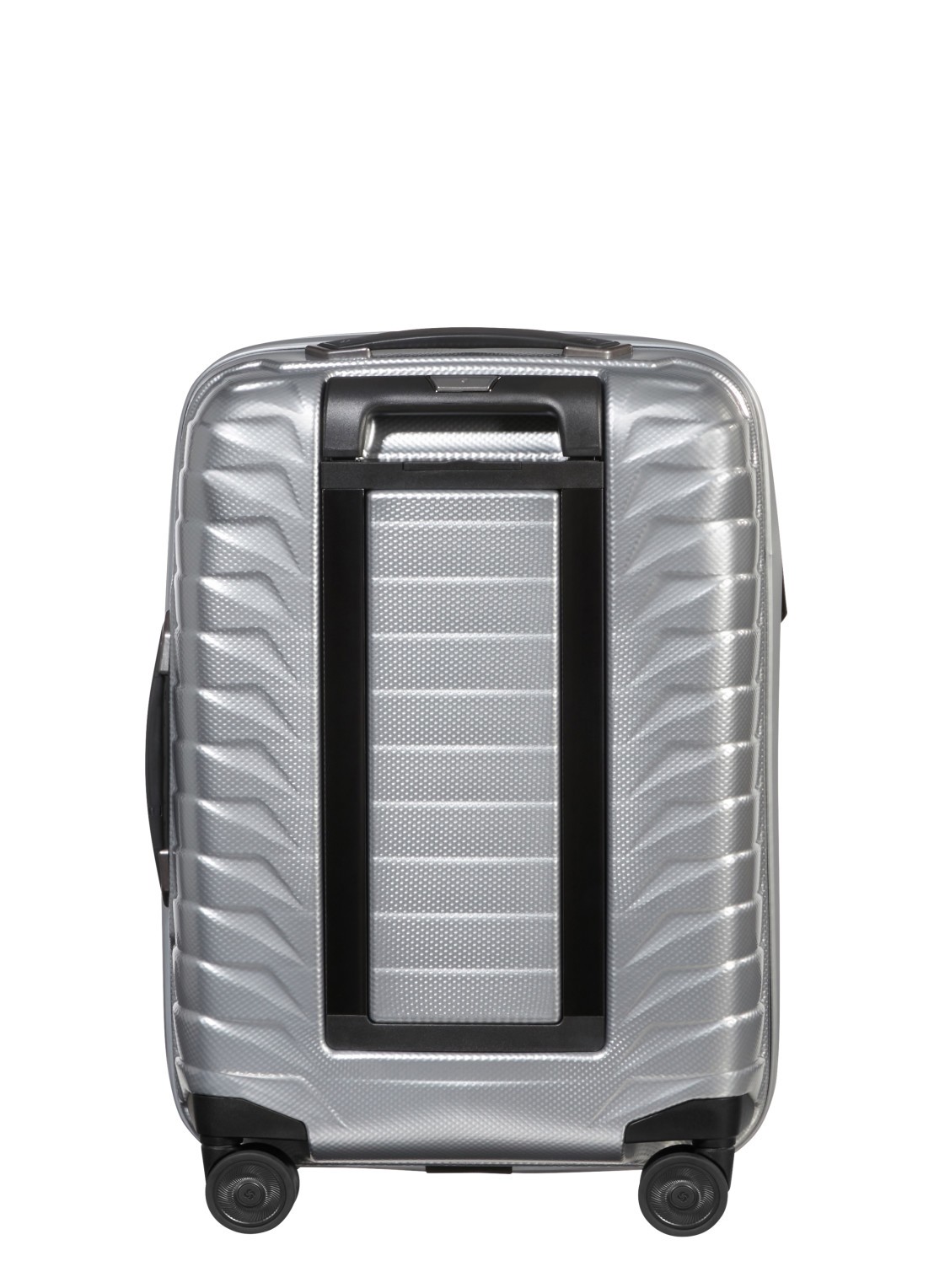 Samsonite Proxis uitbreidbare spinner 55 cm - achterkant 7 zilver