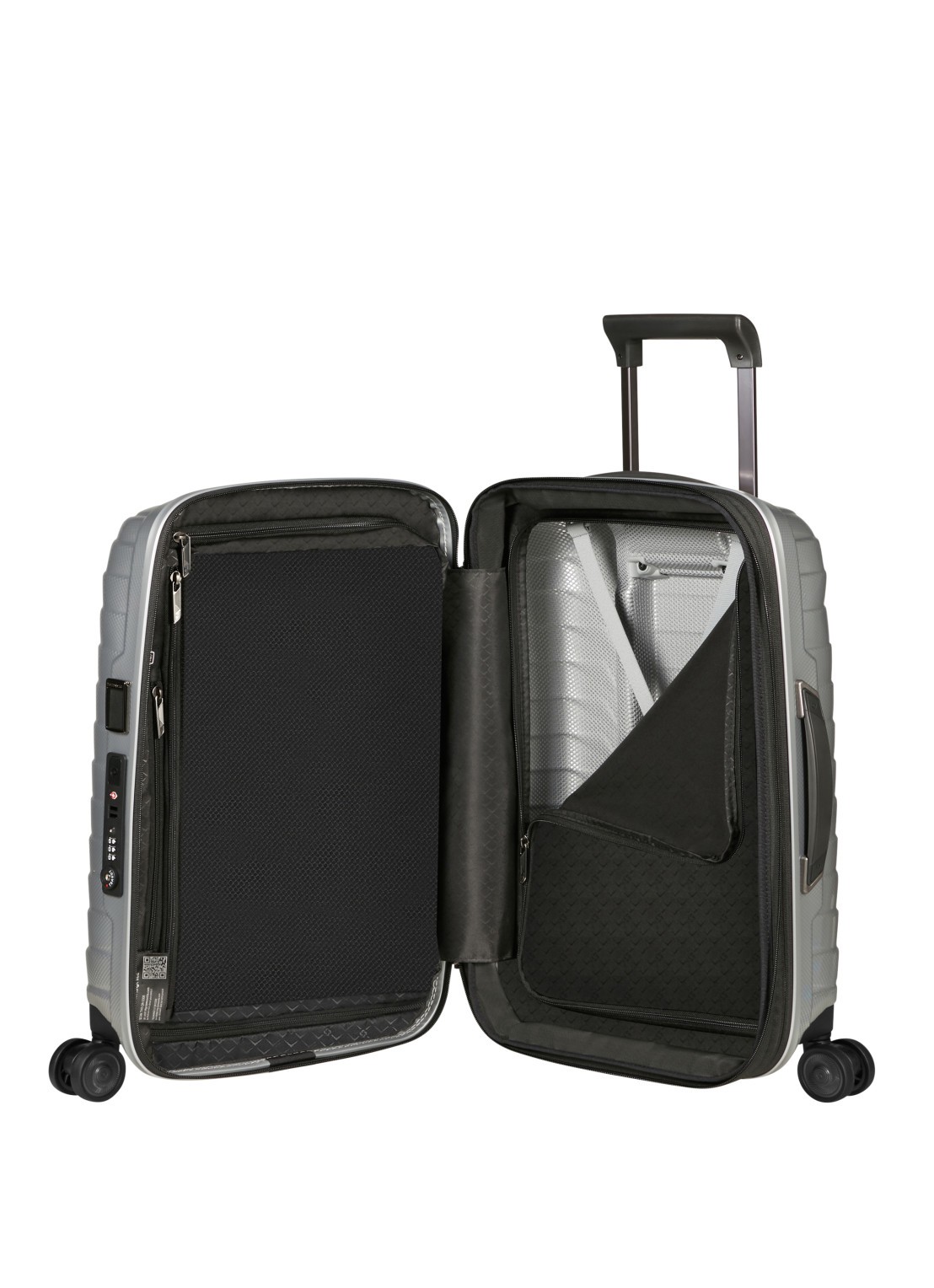 Samsonite Proxis uitbreidbare spinner 55 cm - detail 2 zilver
