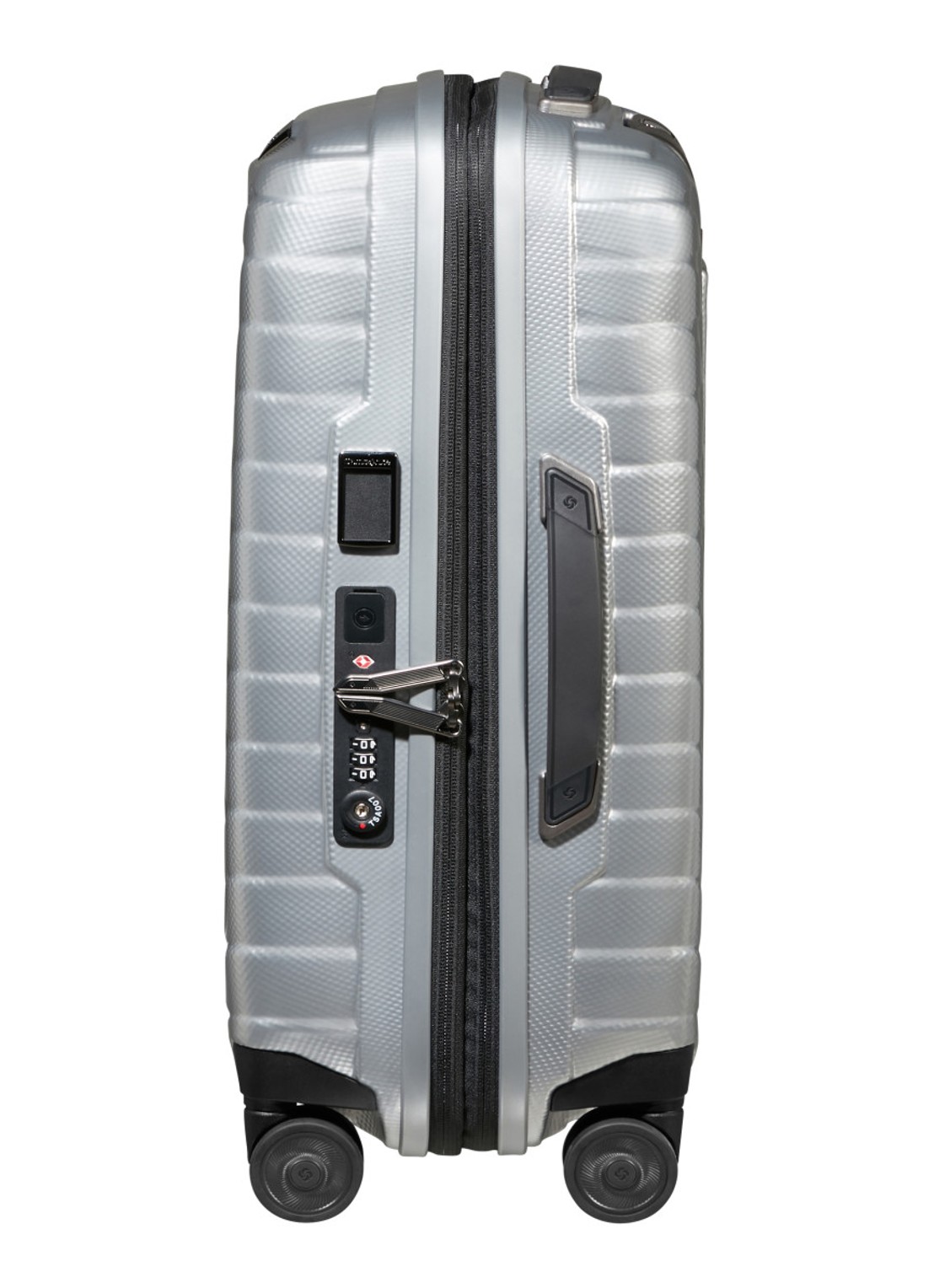 Samsonite Proxis uitbreidbare spinner 55 cm - detail 4 zilver