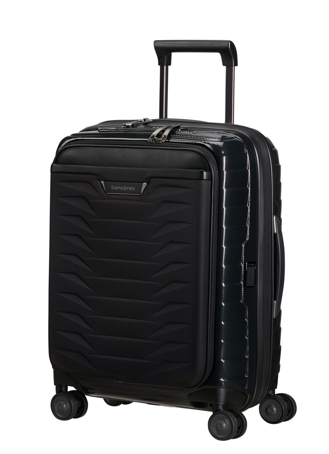 Samsonite Proxis vergrootbare spinner 55 cm - detail 4 zwart