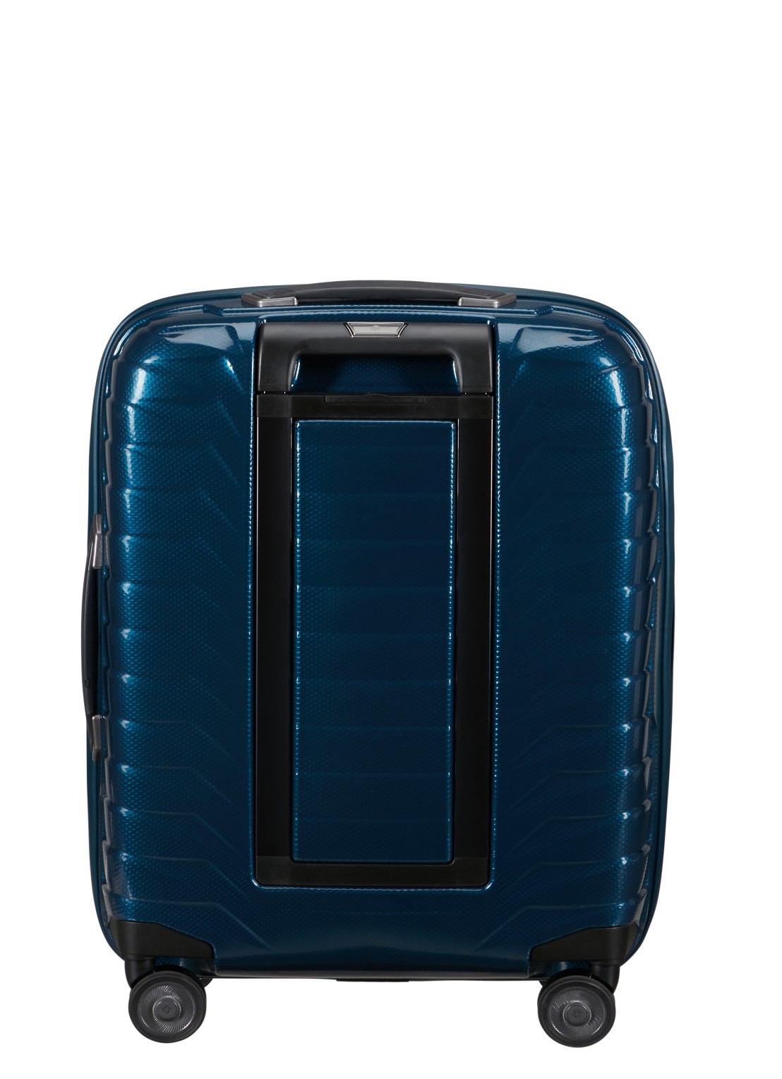 Samsonite Proxis vergrootbare spinner 55 cm - achterkant 5 petrol