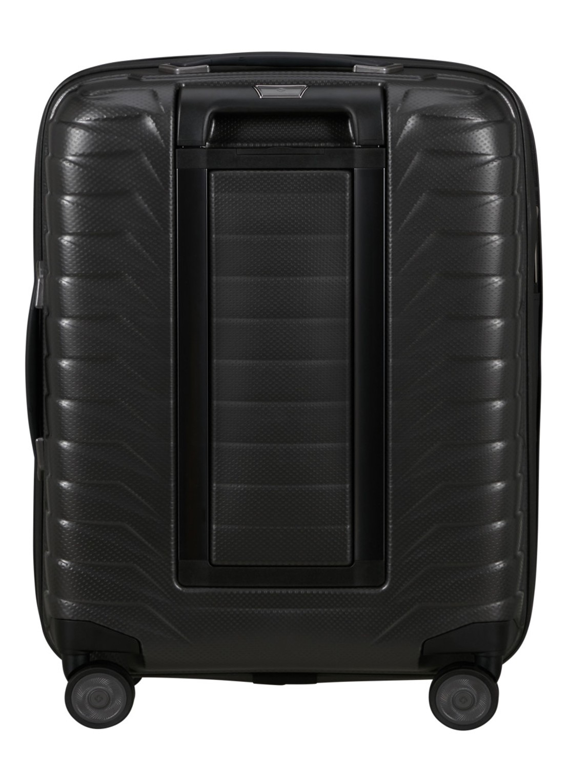 Samsonite Proxis vergrootbare spinner 55 cm - achterkant 2 antraciet