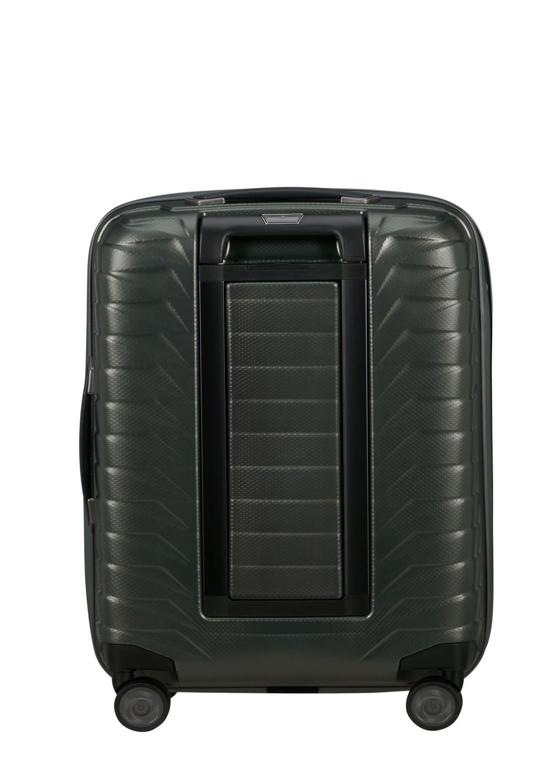 Samsonite Proxis vergrootbare spinner 55 cm - achterkant 4 bronsgroen