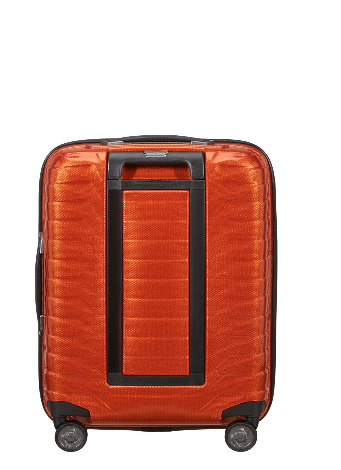 Samsonite Proxis vergrootbare spinner 55 cm - achterkant 4 oranje