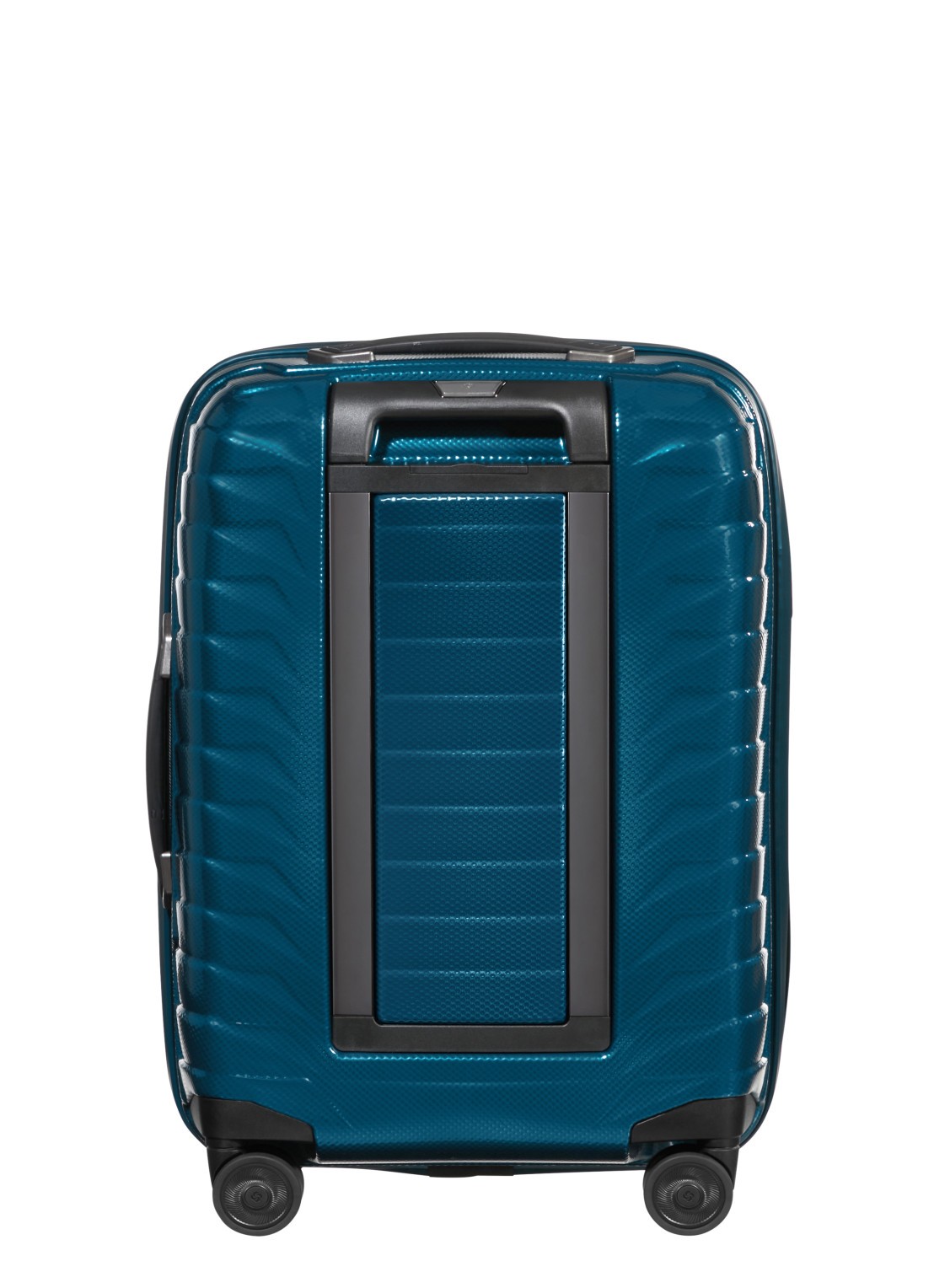 Samsonite Proxis vergrootbare spinner 55 cm - achterkant 4 petrol