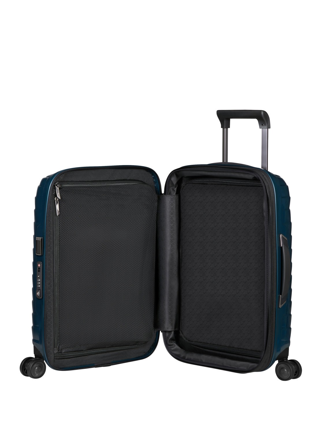 Samsonite Proxis vergrootbare spinner 55 cm - detail 3 petrol