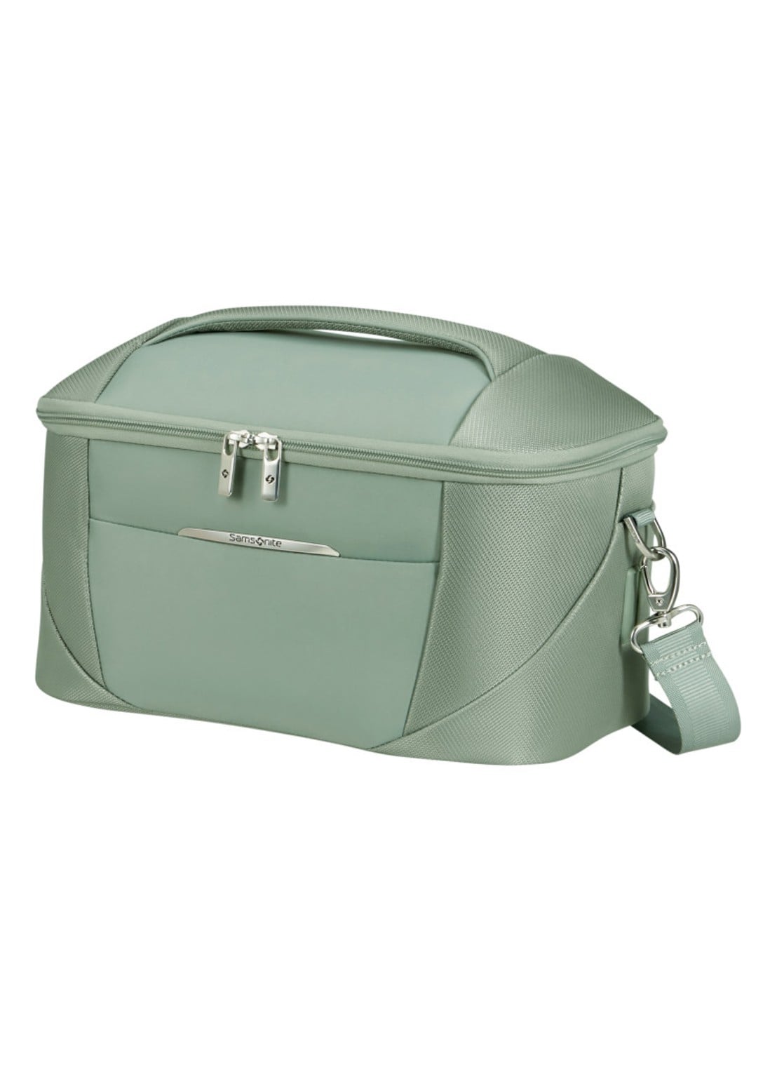 Samsonite Re-Lite beautycase - voorkant 2 lindegroen
