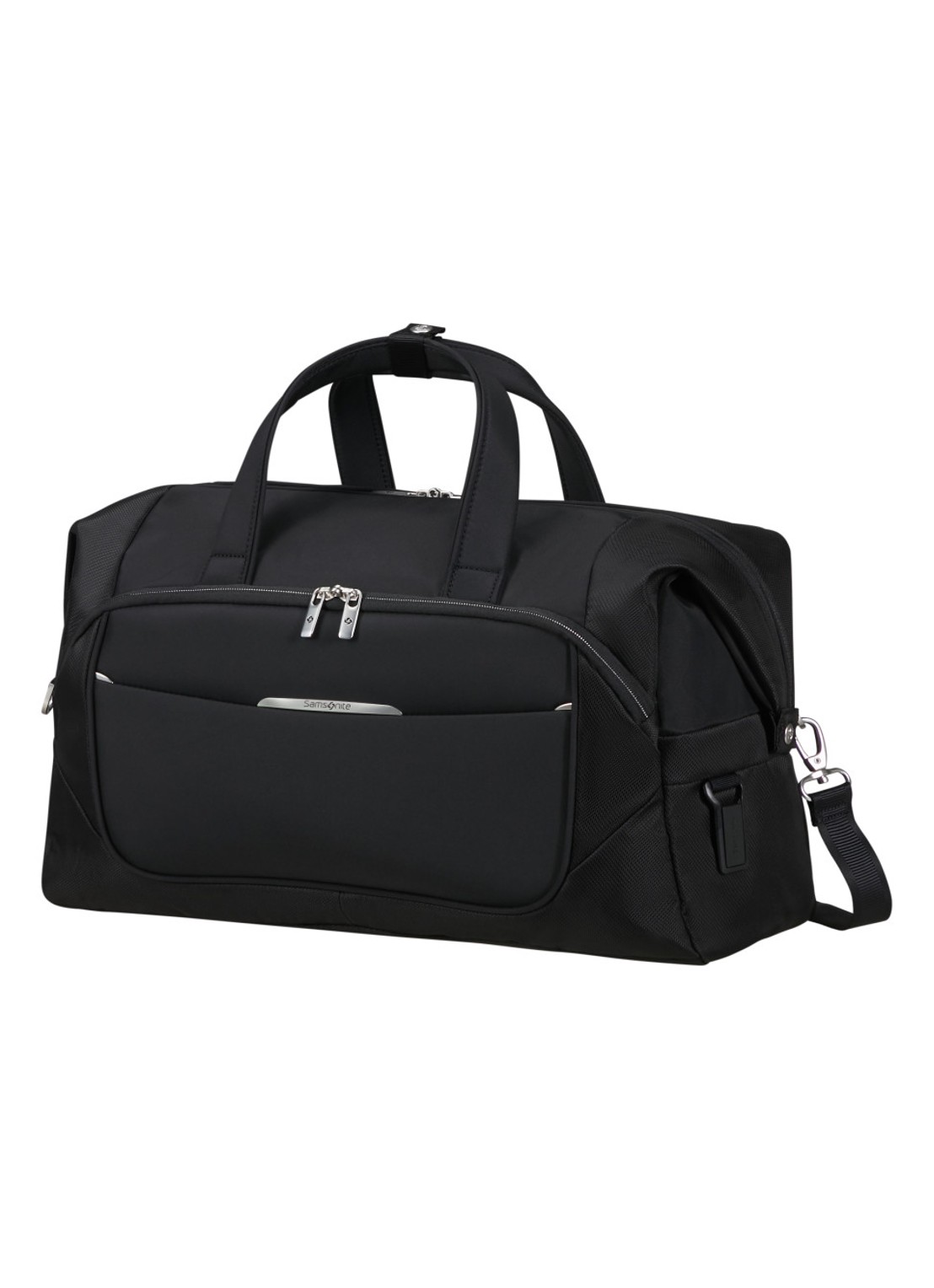 Samsonite Re-Lite duffel weekendtas met afneembare schouderriem - voorkant 5 black