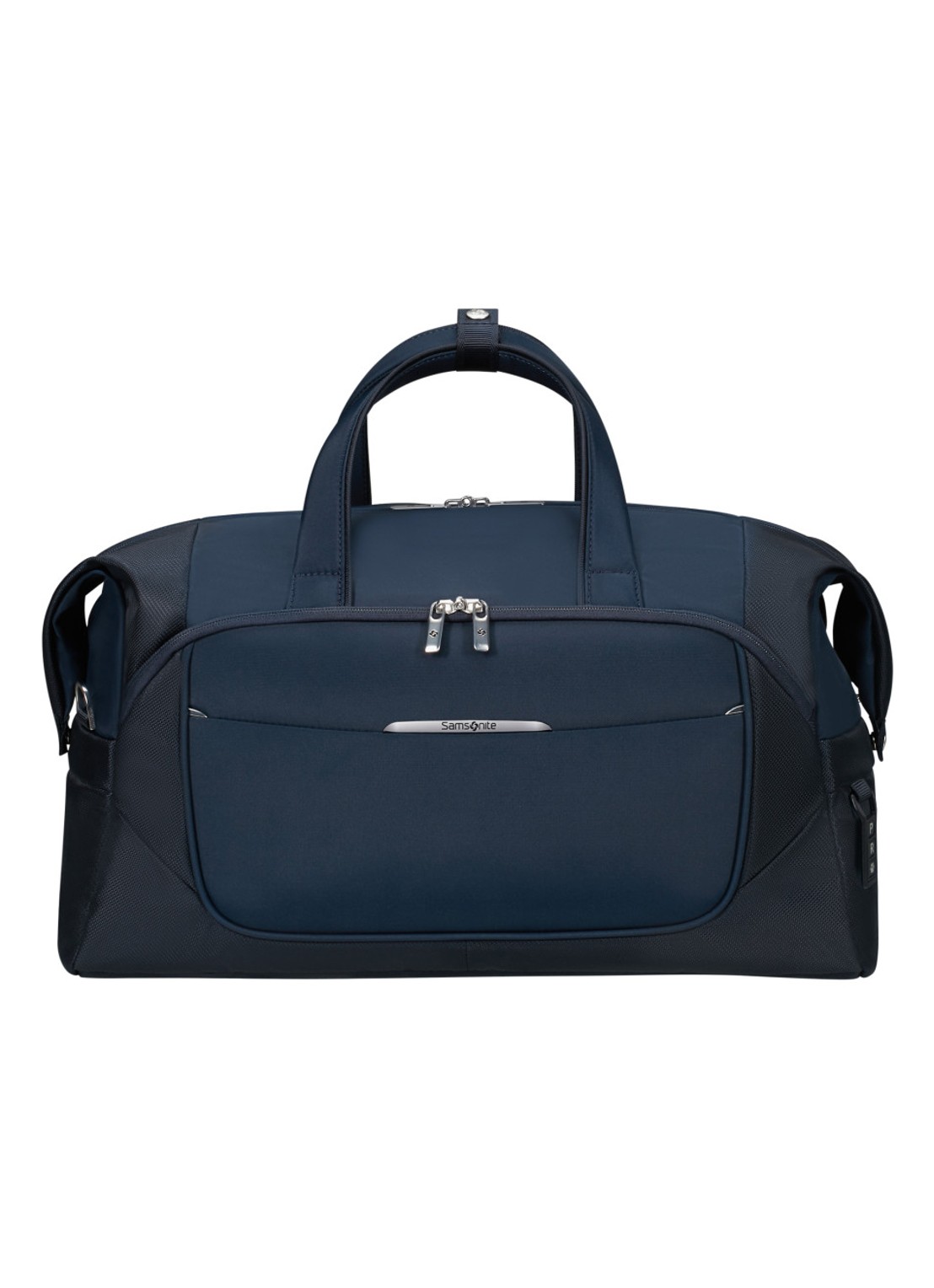 Samsonite Re-Lite duffel weekendtas met afneembare schouderriem - voorkant 4 midnight blue