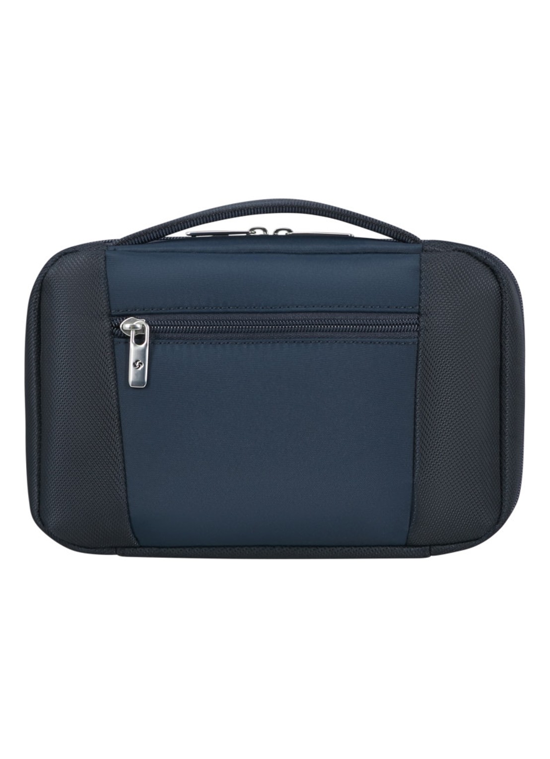 Samsonite Re-Lite toilettas met logo - achterkant 3 midnight blue